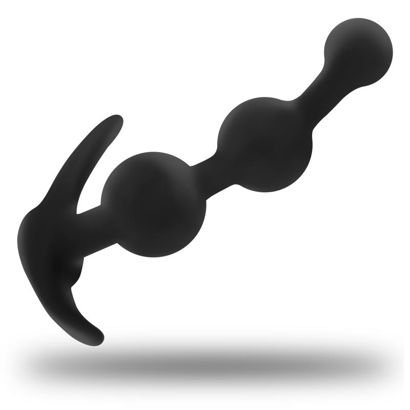 CURVED SILICONE ANAL PLUG 13 CM