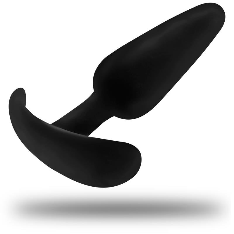 SILICONE ANAL PLUG WITH SMALL HANDLE