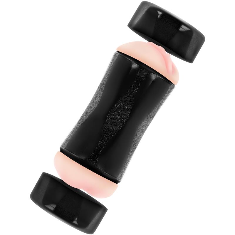 RANDY DOUBLE HOLE MASTURBATOR - VAGINA AND ANUS