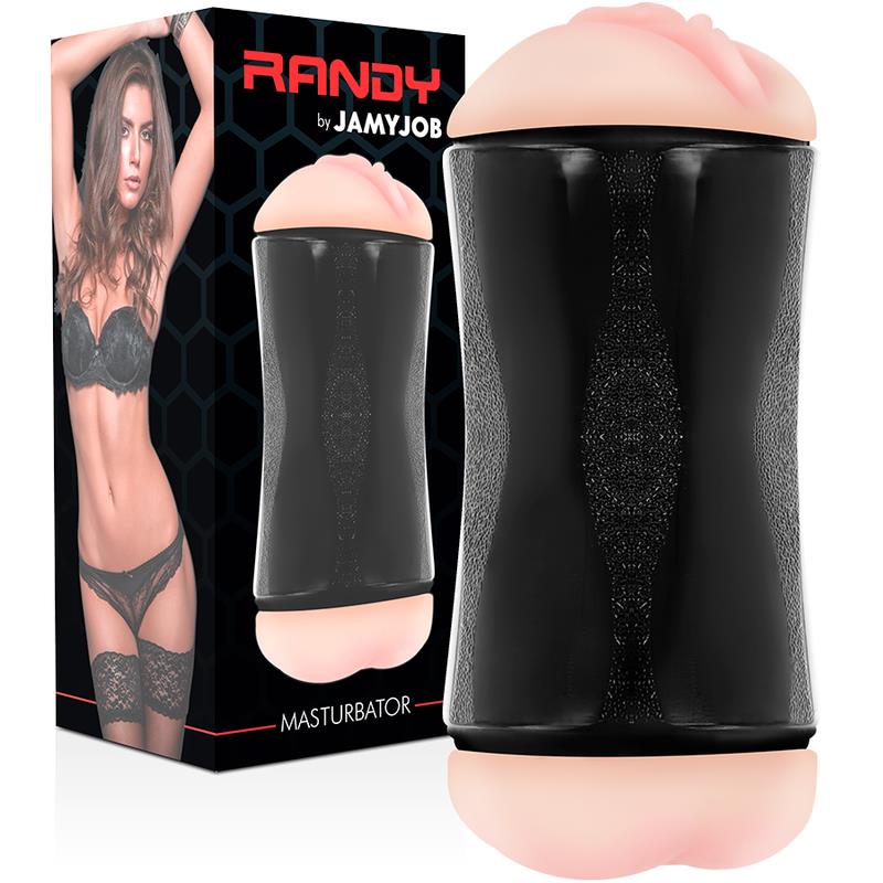 RANDY DOUBLE HOLE MASTURBATOR - VAGINA AND ANUS