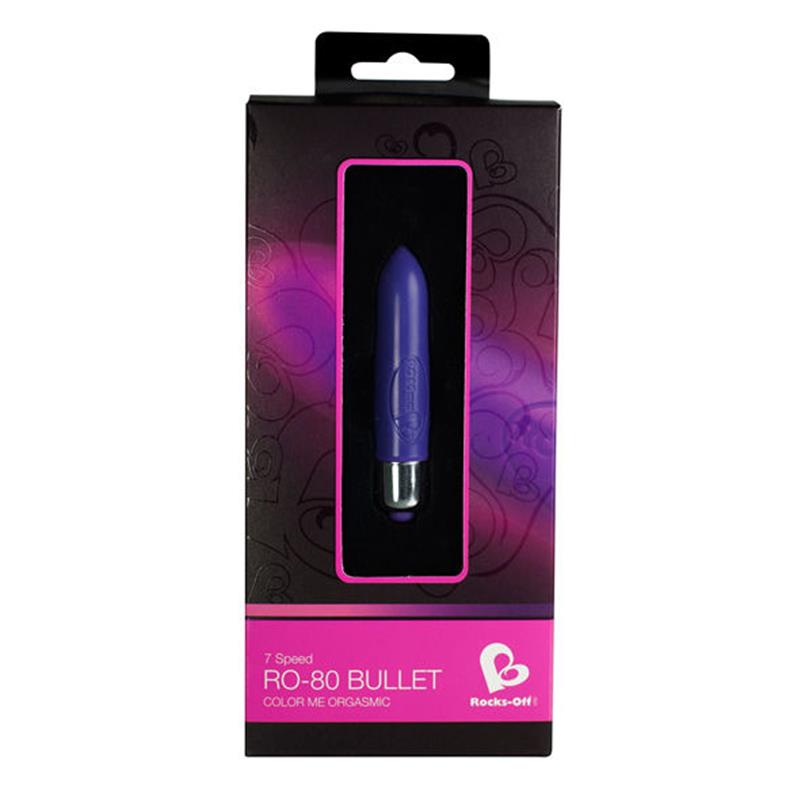 RO-80 MM COLOR CHANGIN VIBRATING BULLET 7 V