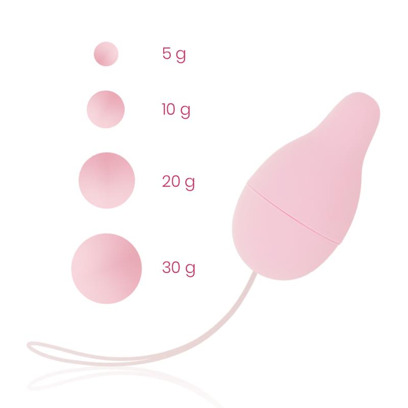 PELVIC FLOOR DEVELOPER KEGEL WEIGHT SYSTEM