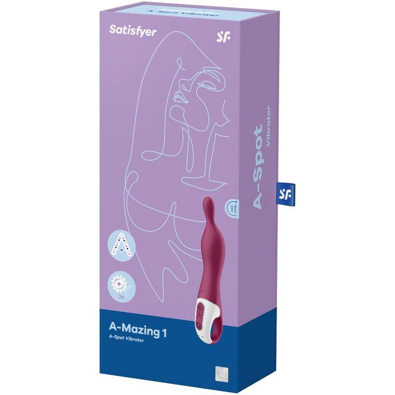 AMAZING 1 ASPOT VIBRATOR BERRY
