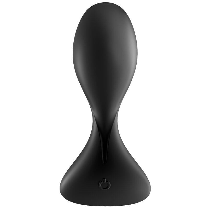 TRENDSETTER VIBRATING PLUG APP BLACK