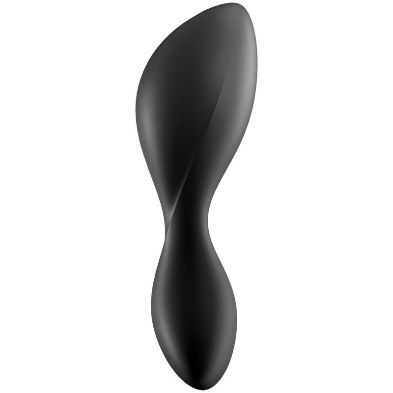 TRENDSETTER VIBRATING PLUG APP BLACK