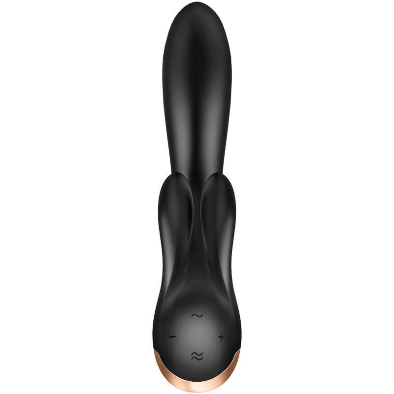 DOUBLE FLEX VIBRATOR APP WHITE
