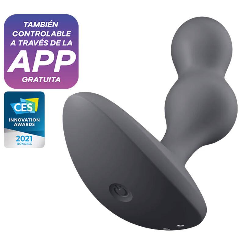DEEP DIVER VIBRATING PLUG APP GREY
