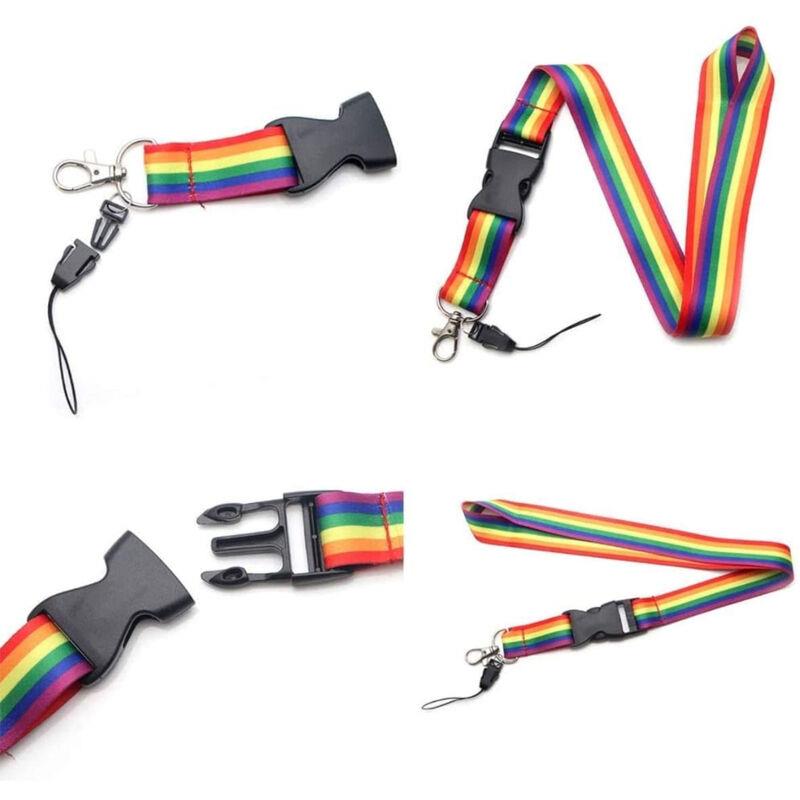LGBT FLAG LANYARD
