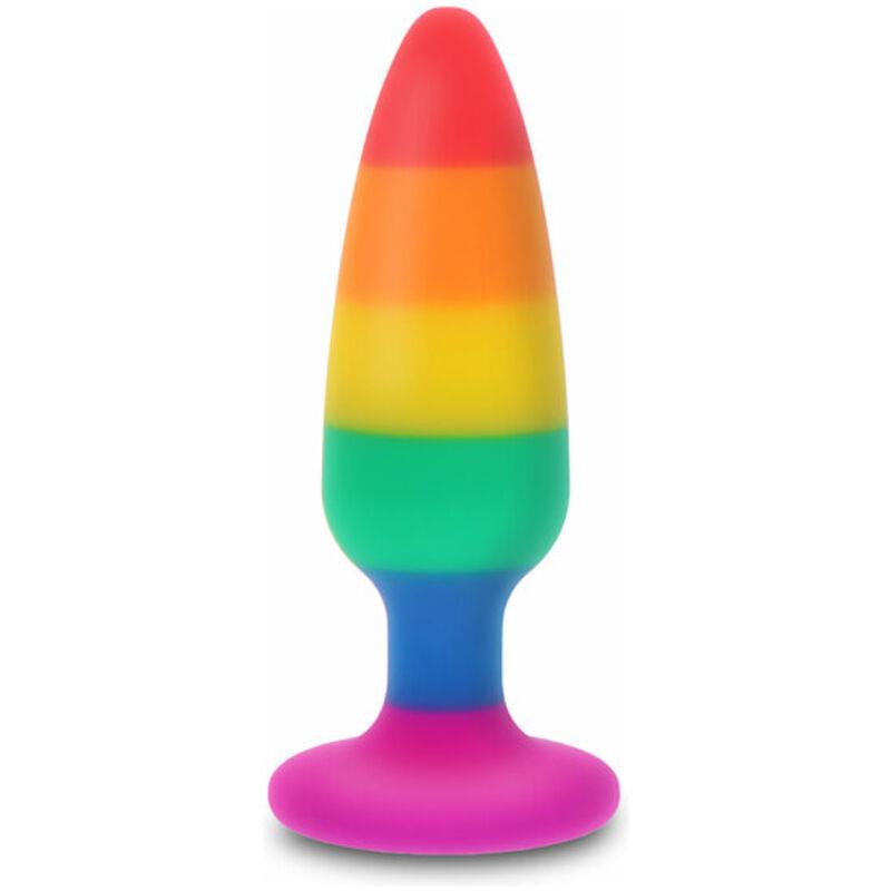 LGBT FLAG PLUG HUNK 10.5 CM
