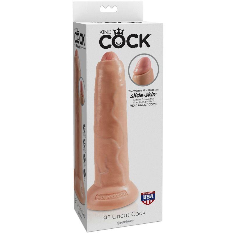 REALISTIC DILDO UNCUT FLESH 23 CM