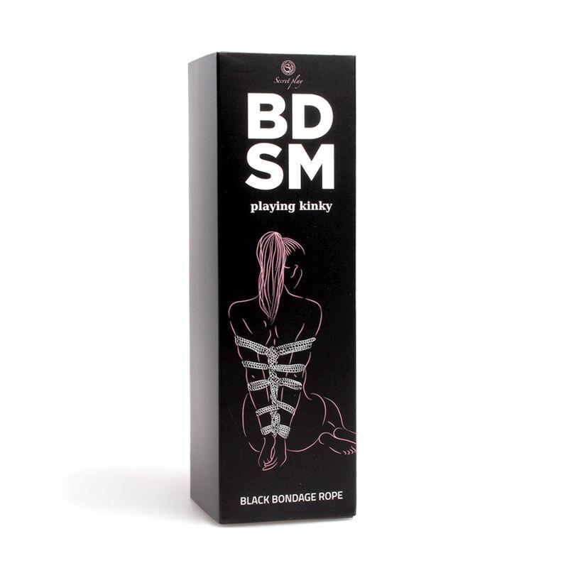 BLACK BONDAGE ROPE BDSM COLLECTION