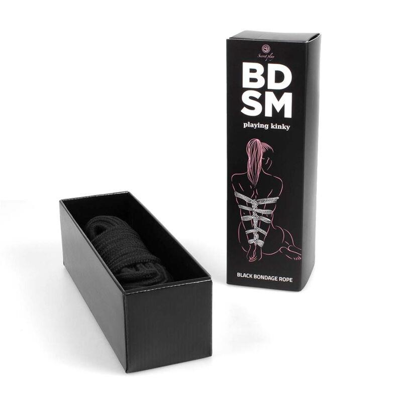 BLACK BONDAGE ROPE BDSM COLLECTION