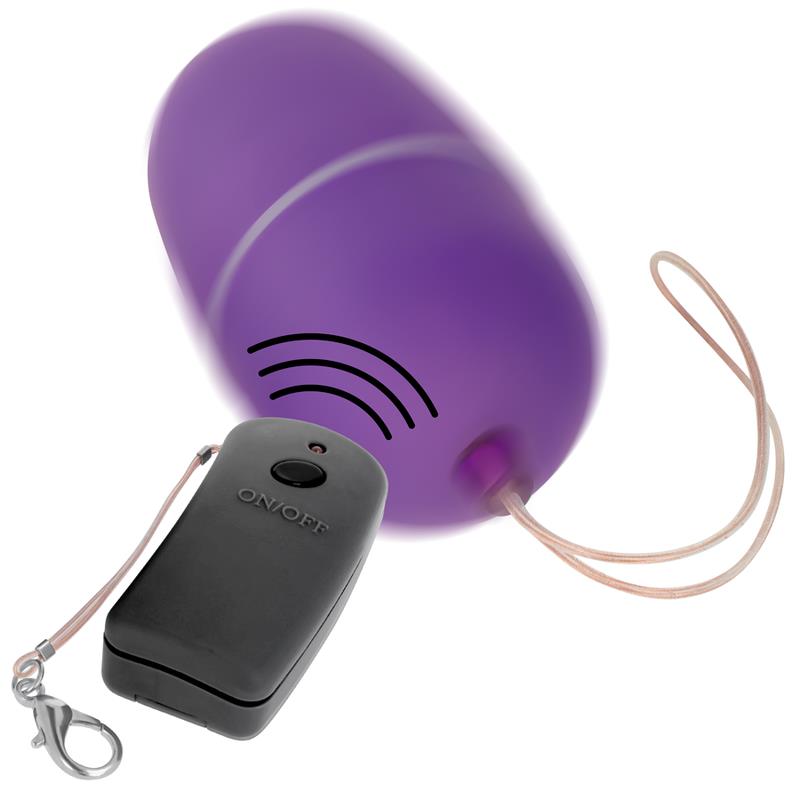 REMOTE CONTROLLED VIBRATING EGG PURPLE
