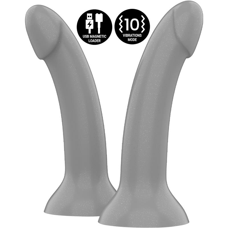 RUNE MAJESTIC DILDO S - VIBRATOR WATCHME BREZŽIČNA TEHNOLOGIJA KOMPATIBILNA