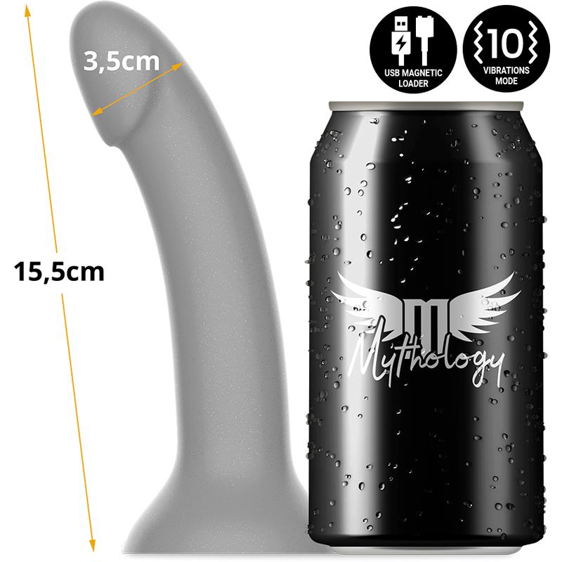 RUNE MAJESTIC DILDO S - VIBRATOR WATCHME BREZŽIČNA TEHNOLOGIJA KOMPATIBILNA