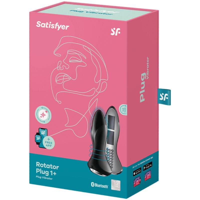 ROTATOR PLUG 1+ VIBRATING PLUG APP RED