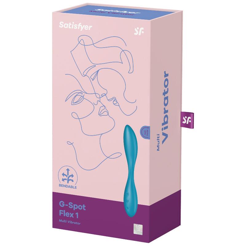 G-SPOT FLEX 1 MULTI VIBRATOR BLUE