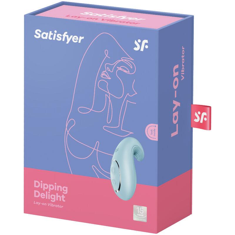 DIPPING DELIGHT LAY-ON VIBRATOR BLUE