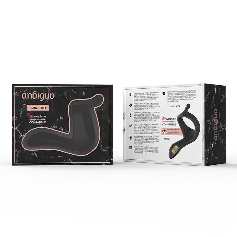 ARKADIO GLAND & PERINEUM STIMULATOR COMPATIBLE WITH WATCHME WIRELESS TECHNOLOGY