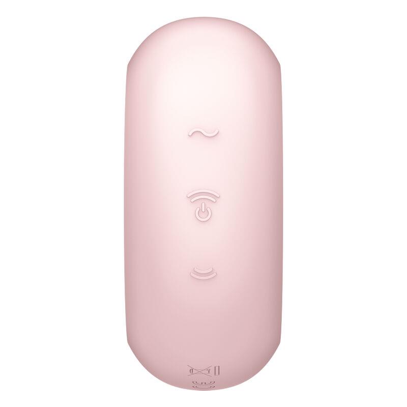 PRO TO GO 3 DVOJNI AIR PULSE STIMULATOR & VIBRATOR ČRN