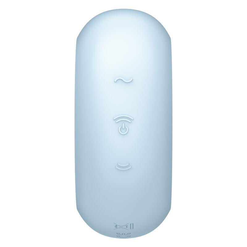 PRO TO GO 3 DVOJNI AIR PULSE STIMULATOR & VIBRATOR ČRN