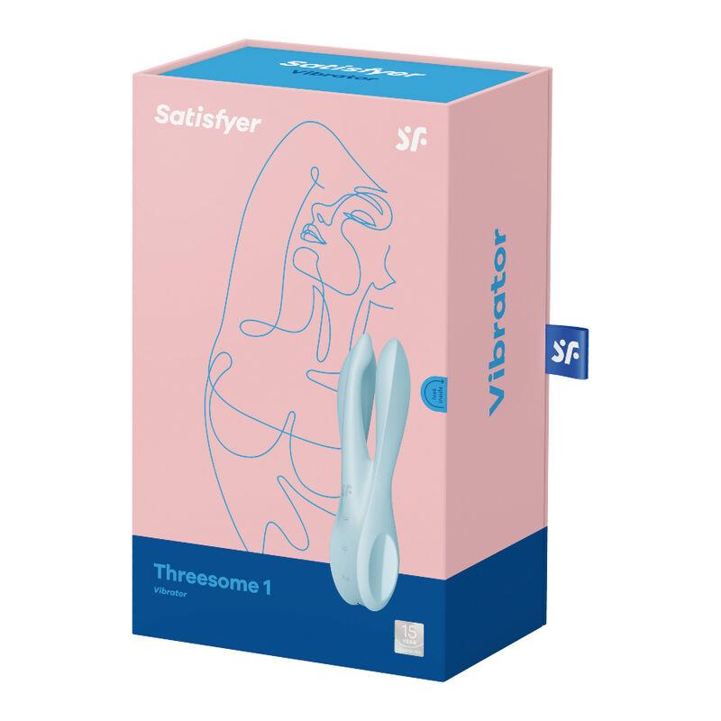 THREESOME 1 VIBRATOR BLUE