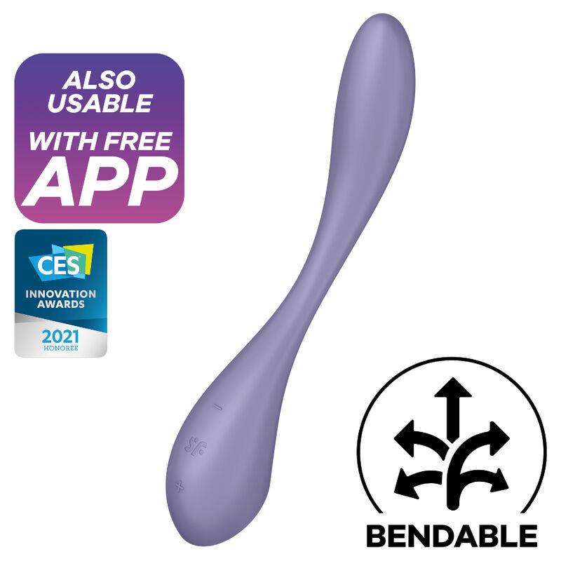 G-SPOT FLEX 5 MULTI VIBRATOR BLUE