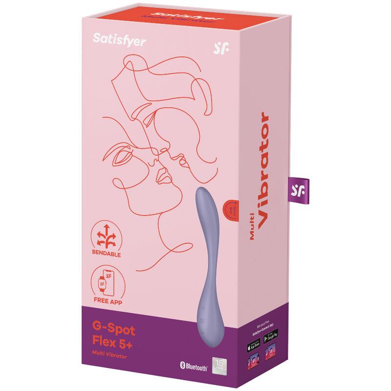 G-SPOT FLEX 5 MULTI VIBRATOR BLUE
