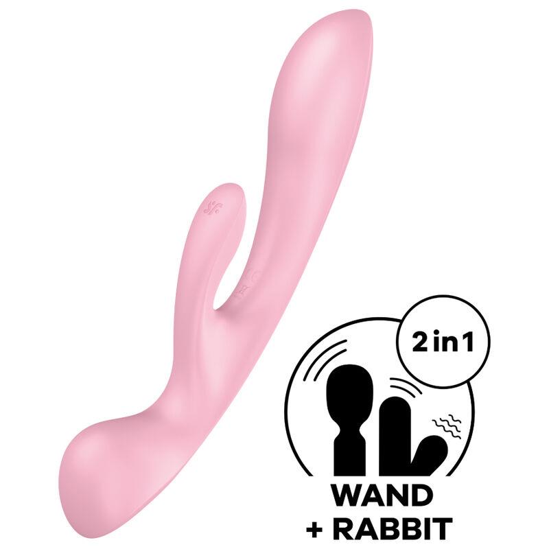 TRIPLE OH HYBRID VIBRATION PINK