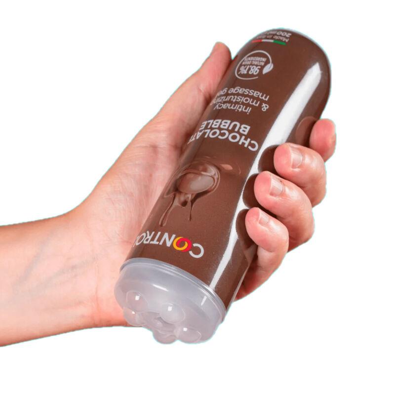 MASSAGE GEL 3 IN 1 CHOCOLATE BUBBLE 200 ML