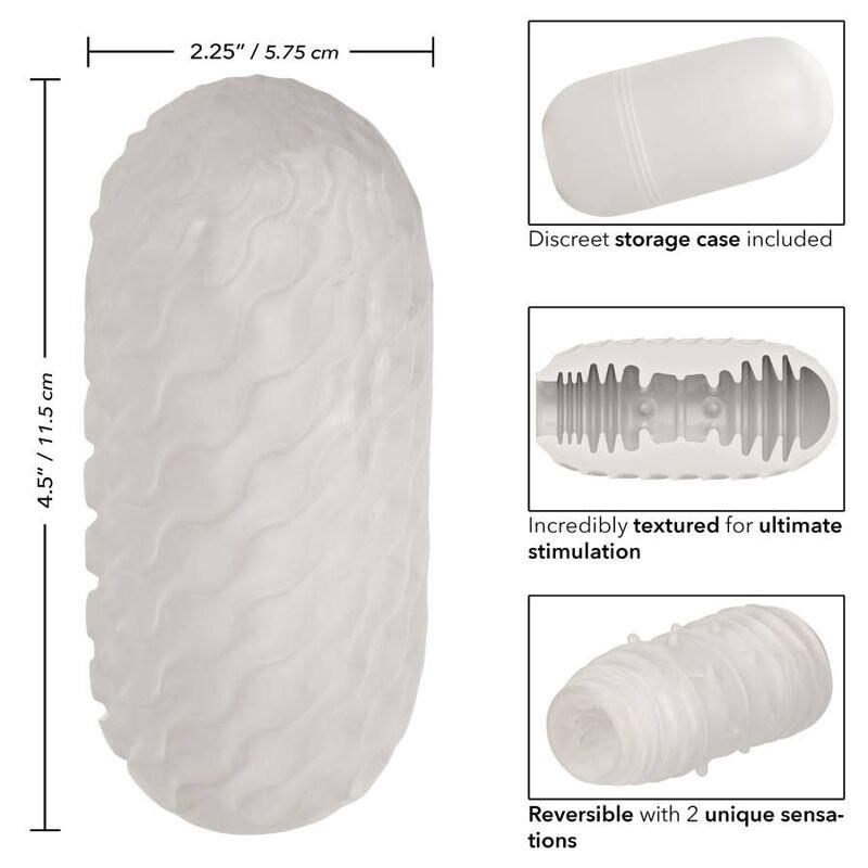 REVERSIBLE RIBBED STROKER