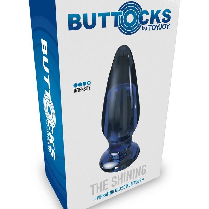 THE SHINING VIBRATING GLAS BUTTPLUG