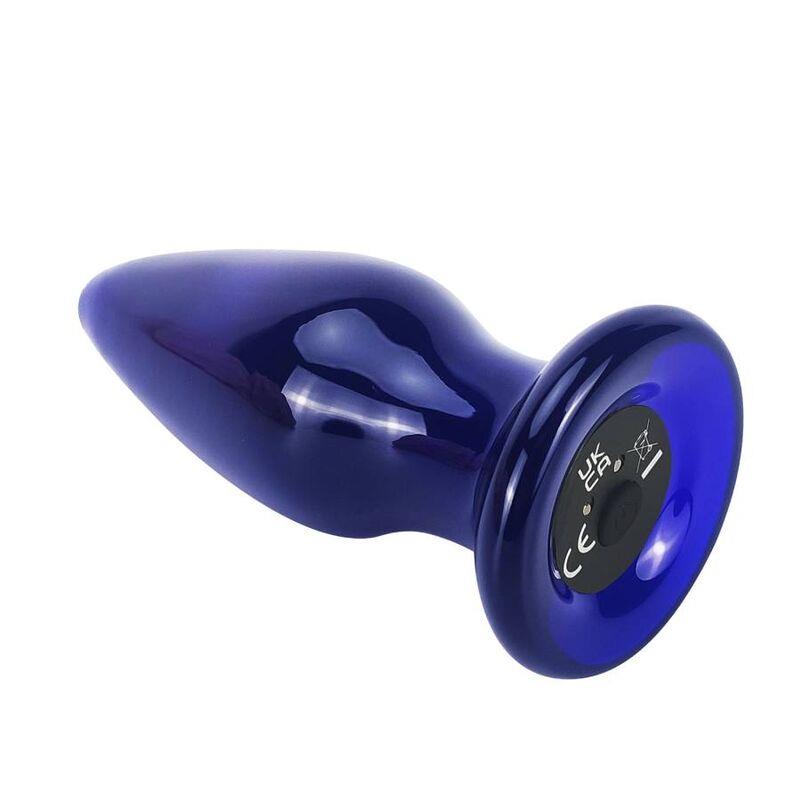 THE SHINING VIBRATING GLAS BUTTPLUG