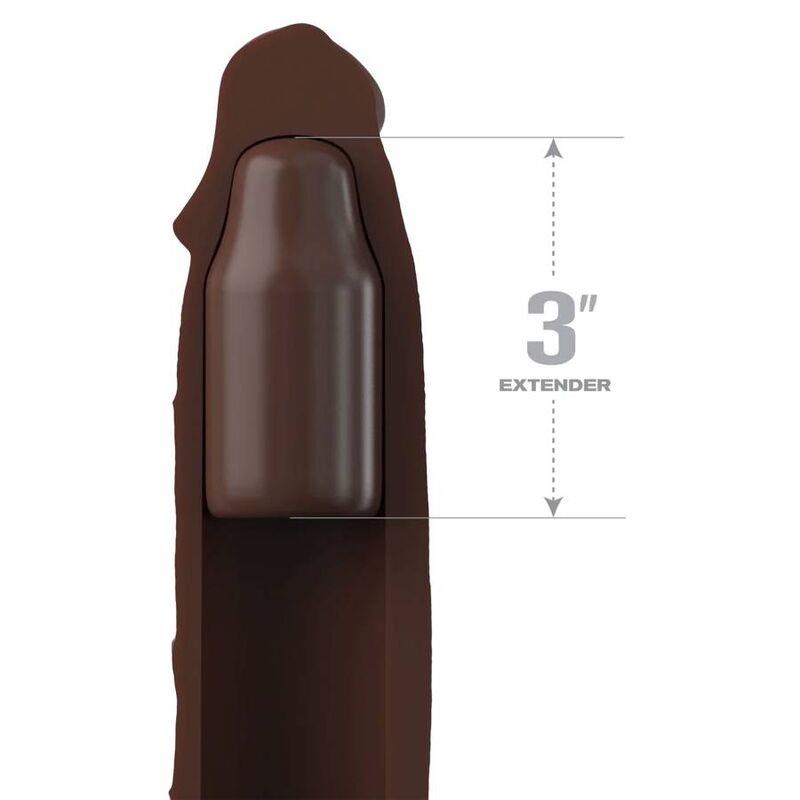 PIPEDREAMS SLEEVE 22,86 CM + 7,62 CM PLUG SMEĐI