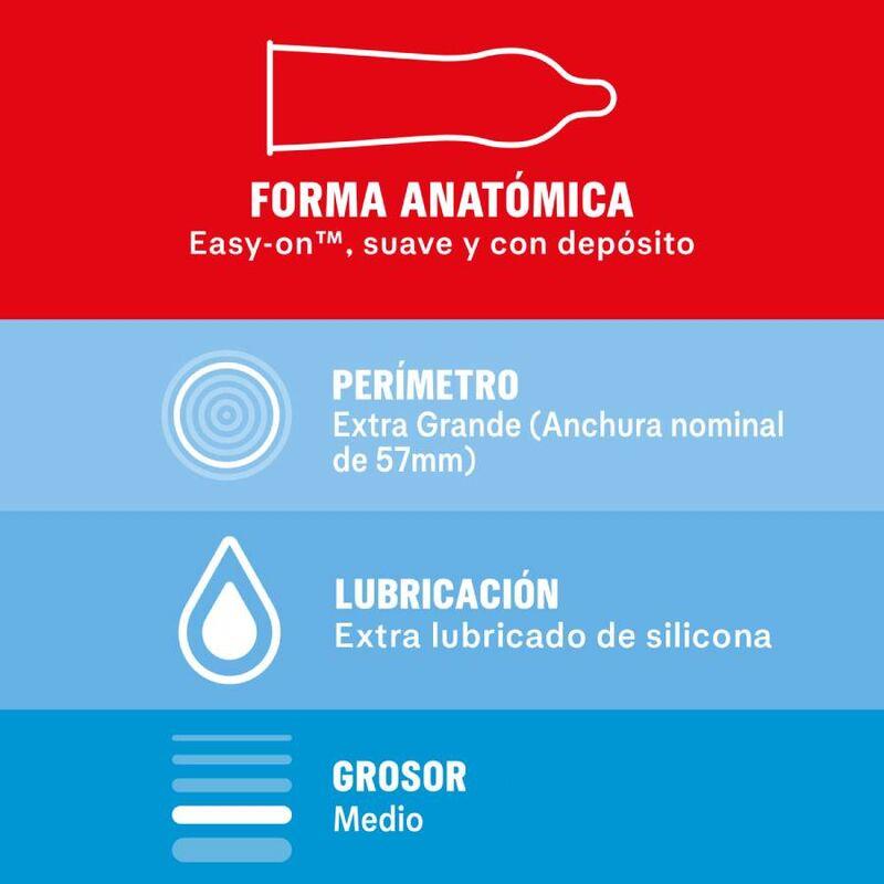 SENSITIVE XL CONDOMS 10 UNITS