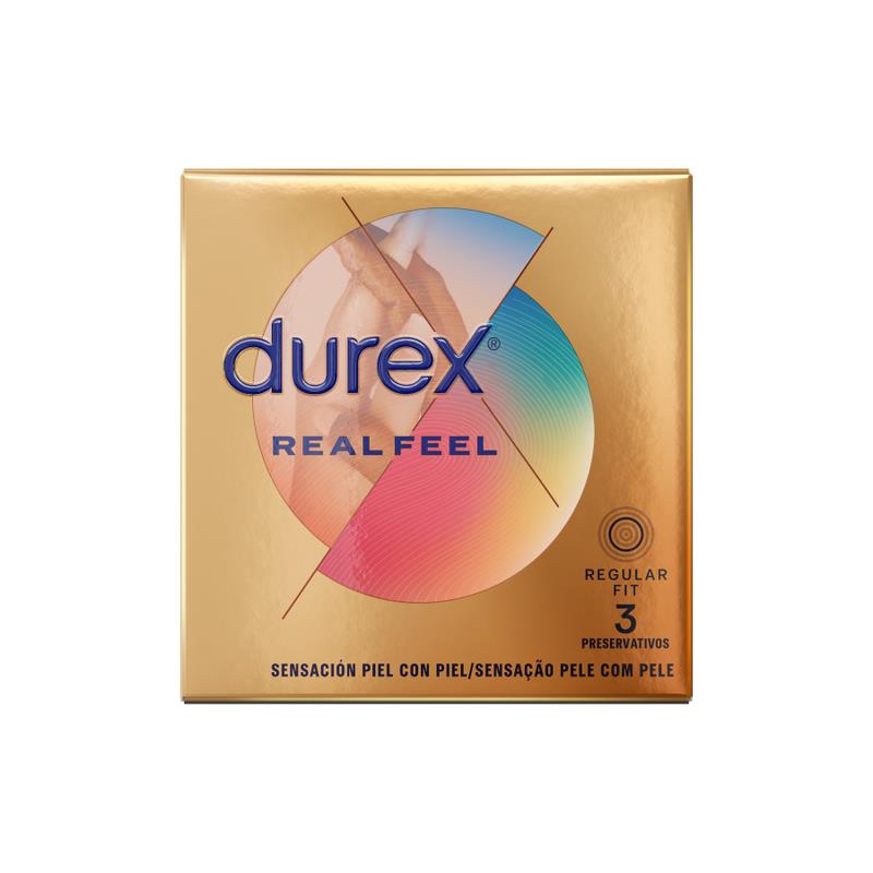 REAL FEEL CONDOMS 3 UNITS