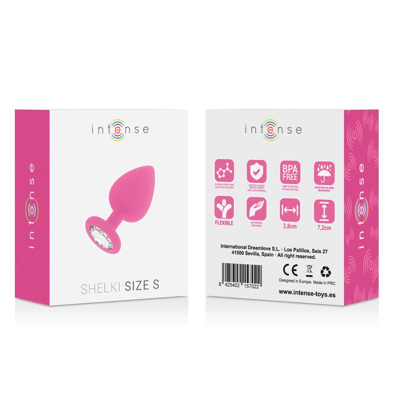 SHELKI S PLUG ANAL FUCHSIA