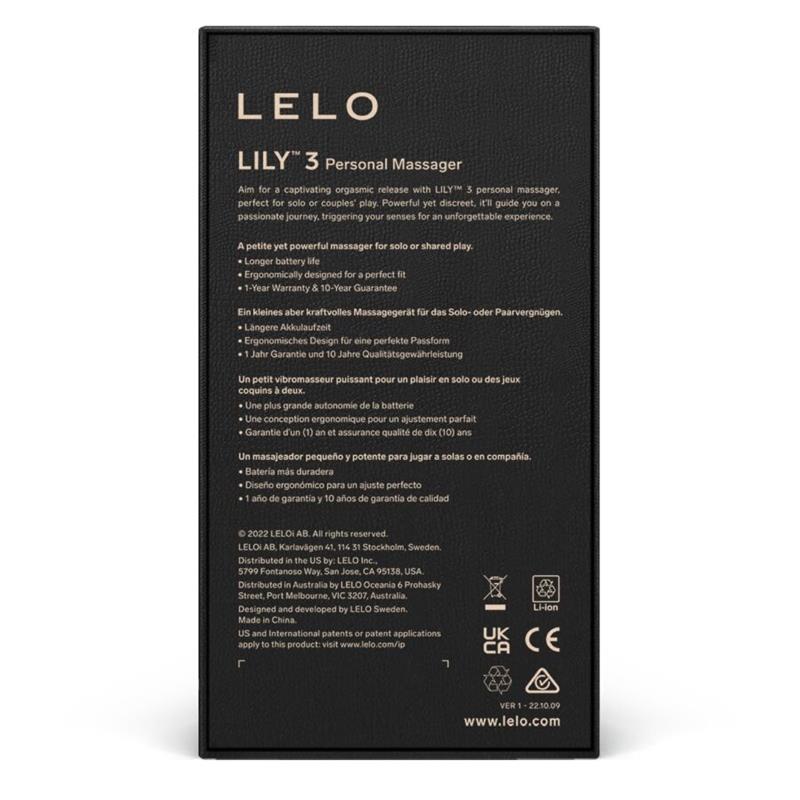 LILY 3 PERSONAL MASSAGER - AQUA GREEN