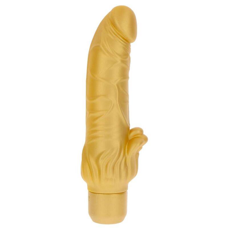 GOLD DICKER STIM VIBRATOR GOLD