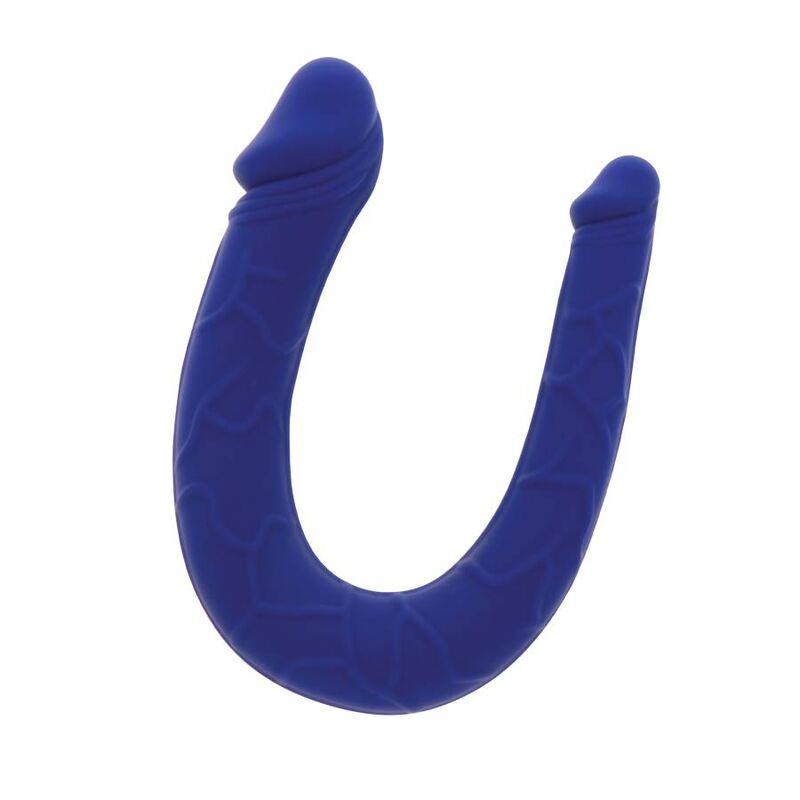 REALISTIC MINI DOUBLE DONG BLUE