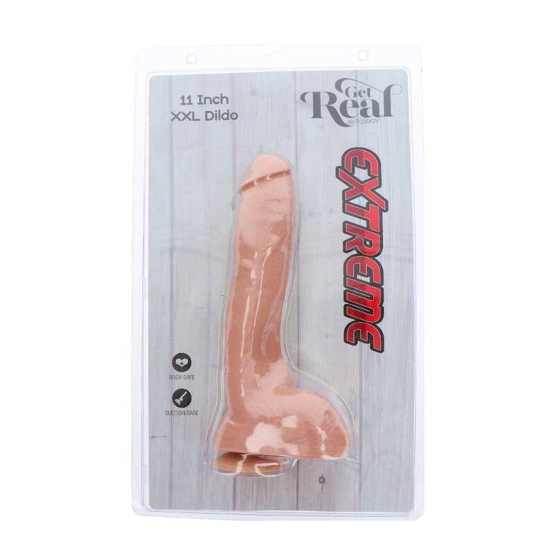 EKSTREMNI XXL DILDO 28 CM KOŽA