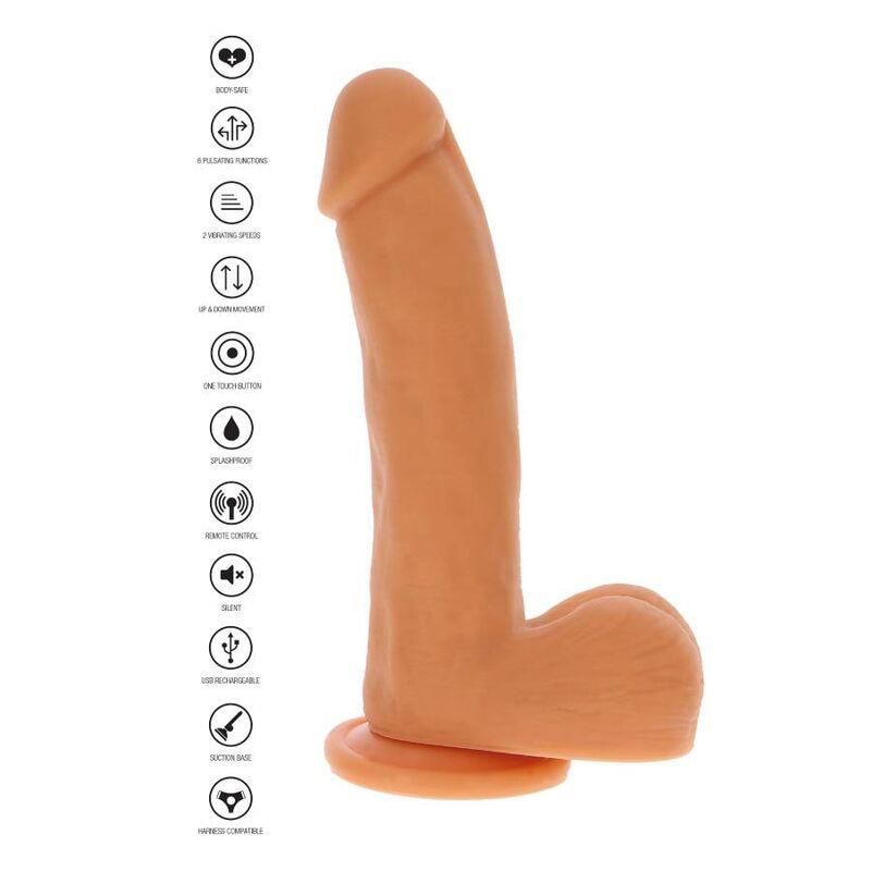 MAGNETNI PULZNI DILDO KOŽA