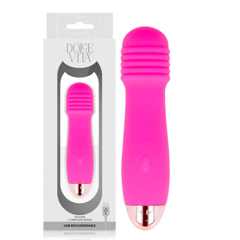 POLNILNI VIBRATOR THREE ROZA 7 HITROSTI