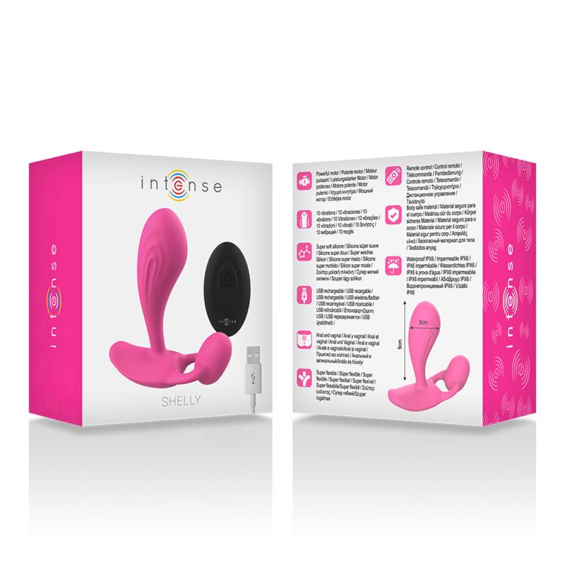 SHELLY PLUG ANAL REMOTE CONTROL PINK