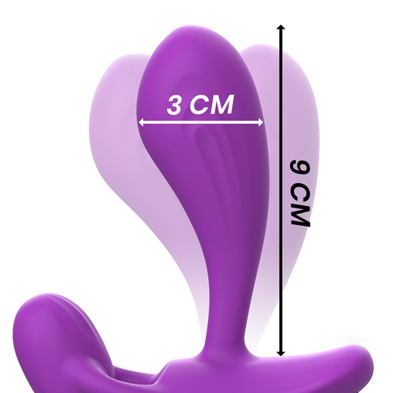 SHELLY PLUG ANAL REMOTE CONTROL PURPLE