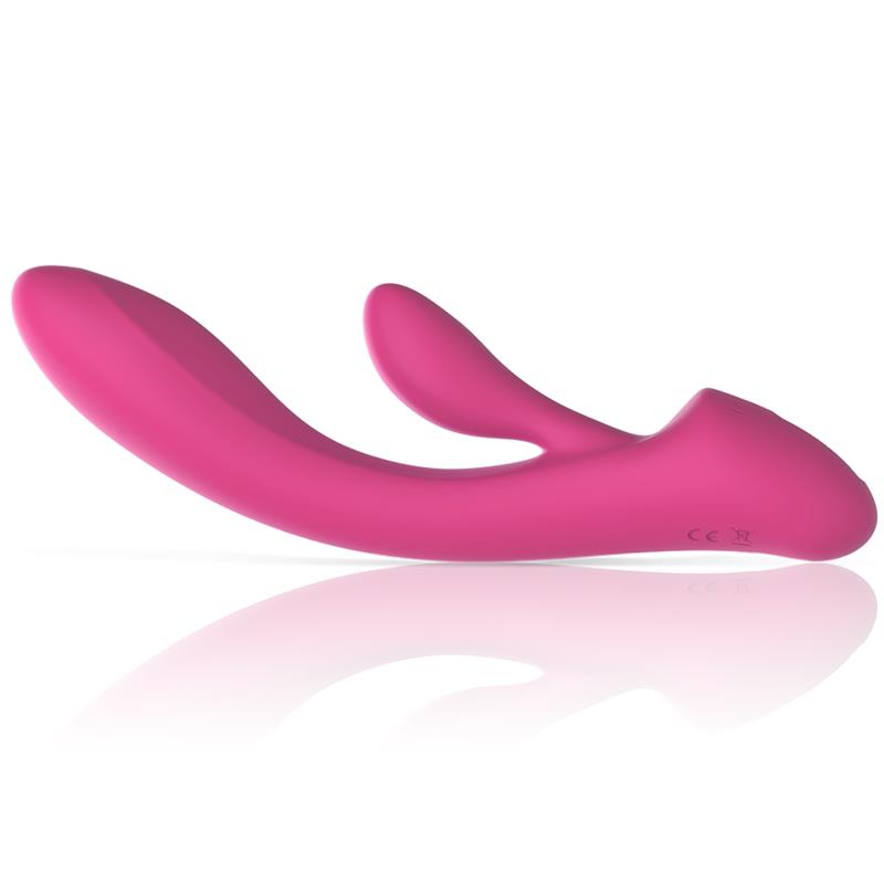 LUIGI RABBIT VIBRATOR ROZA LIKVIDNI SILIKON