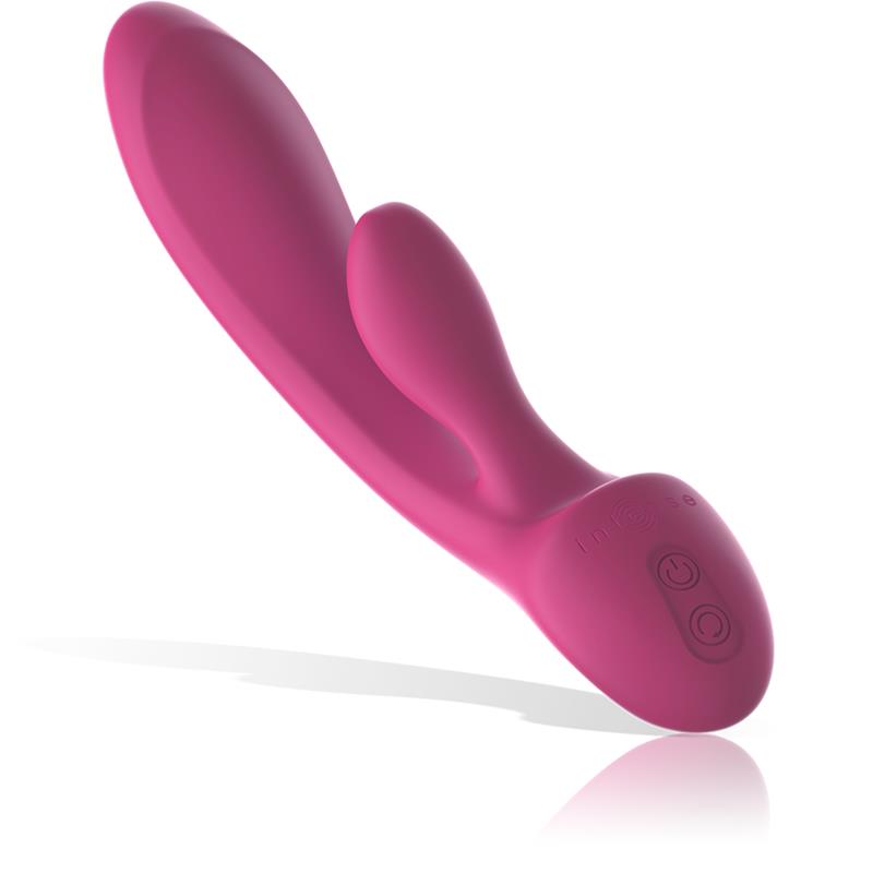 LUIGI RABBIT VIBRATOR ROZA LIKVIDNI SILIKON