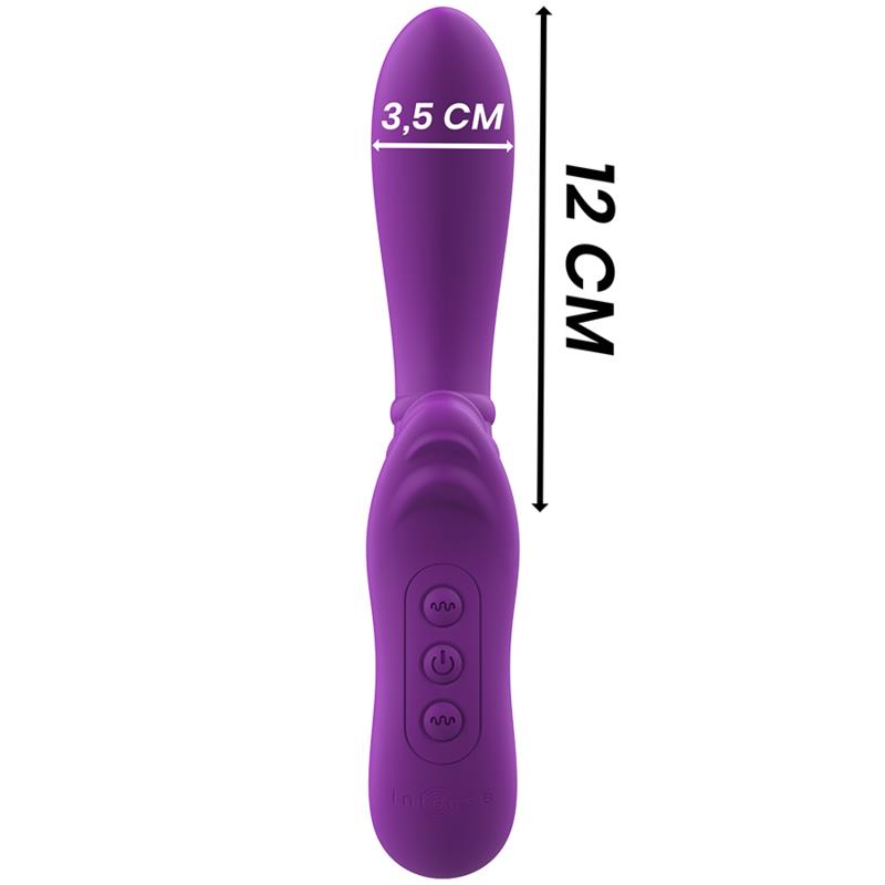 HARRY FLEXIBLE VIBRATOR WITH PURPLE TONGUE