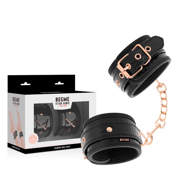 BLACK EDITION PREMIUM ANKLE CUFFS WITH NEOPRENE LINING