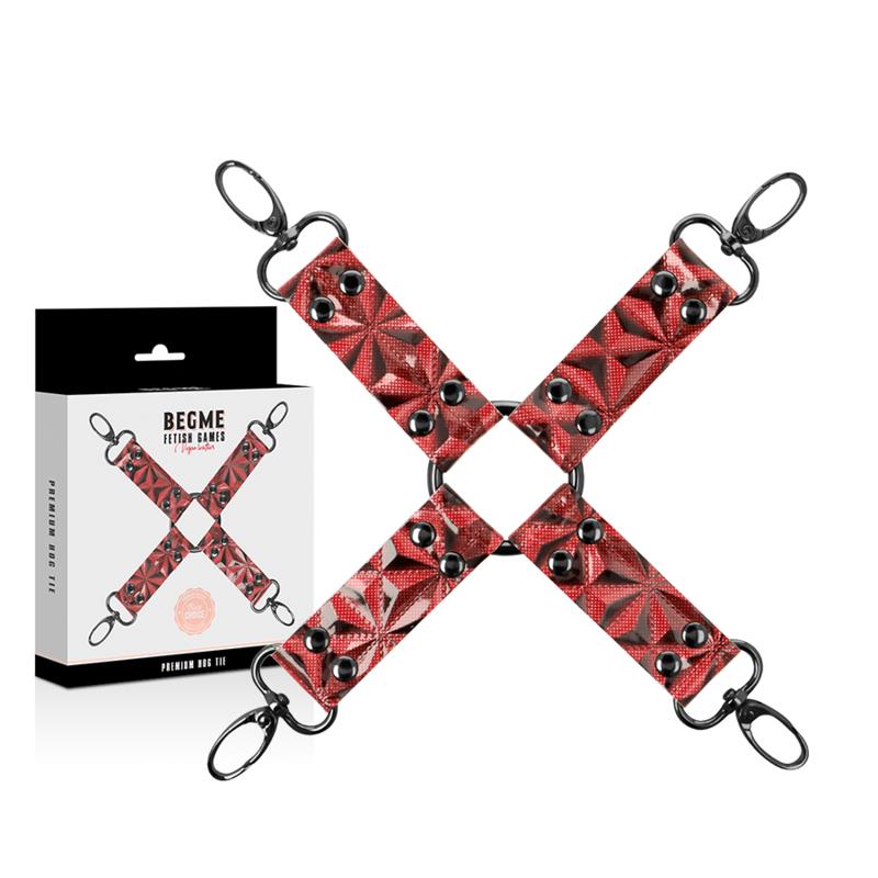RED EDITION PREMIUM VEGAN LEATHER HOG TIE